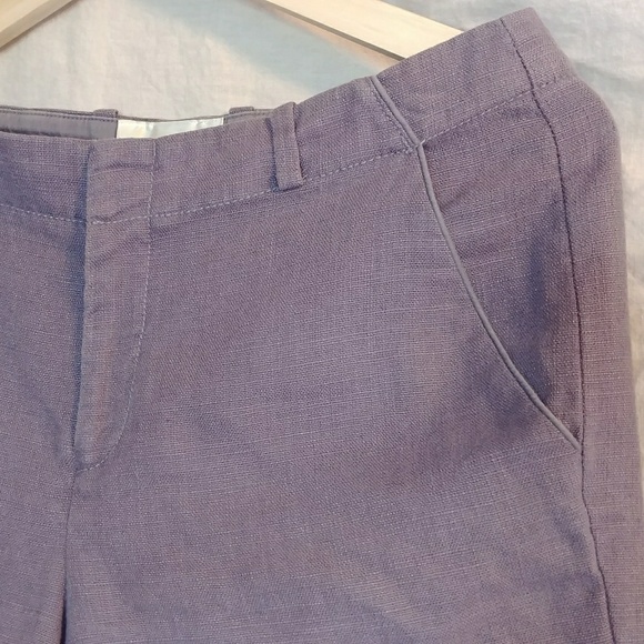 Anthropologie linen crop pants - Picture 2 of 5